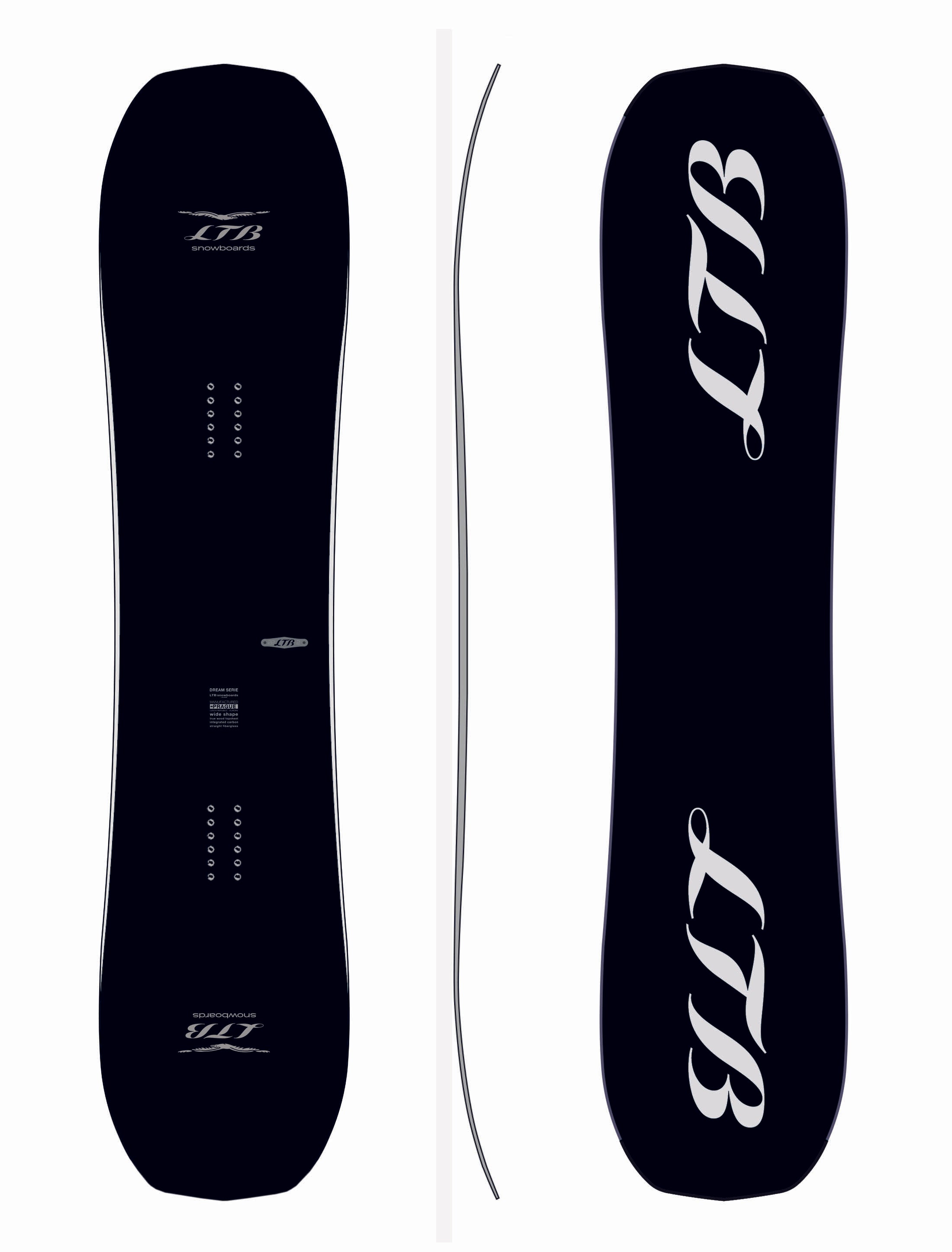 LTB DECENT BLACK snowboard